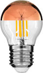 GloboStar LED-Glühbirnen für Sockel E27 und Form G45 Warmes Weiß 420lm Dimmbar 1Stück