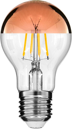 GloboStar Edison Retro LED крушка 8W 110mm за фасунга E27 и форма A60 Топло бяло 840лм Димируем