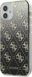 Guess 4G Back Cover Πλαστικό Μαύρο (iPhone 12 m...