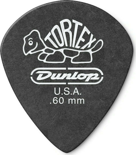 Dunlop Pick Guitar Tortex Pitch Black Jazz III Thickness 0.60mm Packaging 1pcs