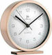 Justaminute Tabletop Clock with Alarm Pink Gold JA7080R