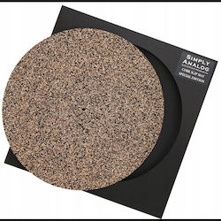 Simply Analog Slipmat από Φελλό Cork Mat Special Edition σε Καφέ Χρώμα