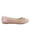 IQ Shoes Γυναικείες Μπαλαρίνες σε Ροζ Χρώμα
