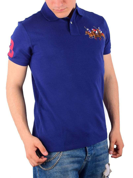 Polo Short Sleeve Blouse Navy