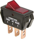 Carpoint 12V 20A with Led 30x14mm Red