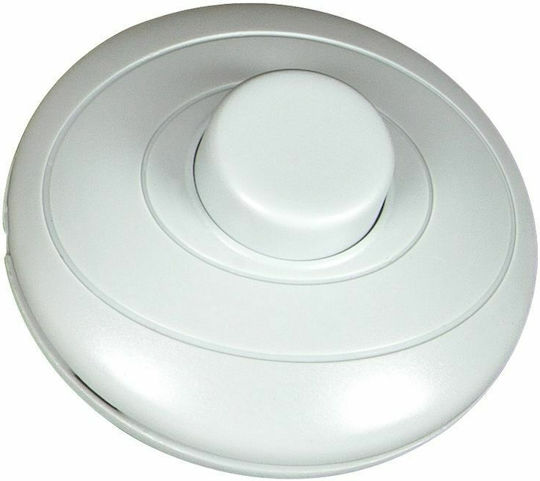 VK Lighting On-Off switch Foot White 1pcs