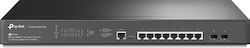 TP-LINK TL-SG3210XHP-M2 Managed L2 Switch with 8 Ethernet Ports and 2 SFP Ports