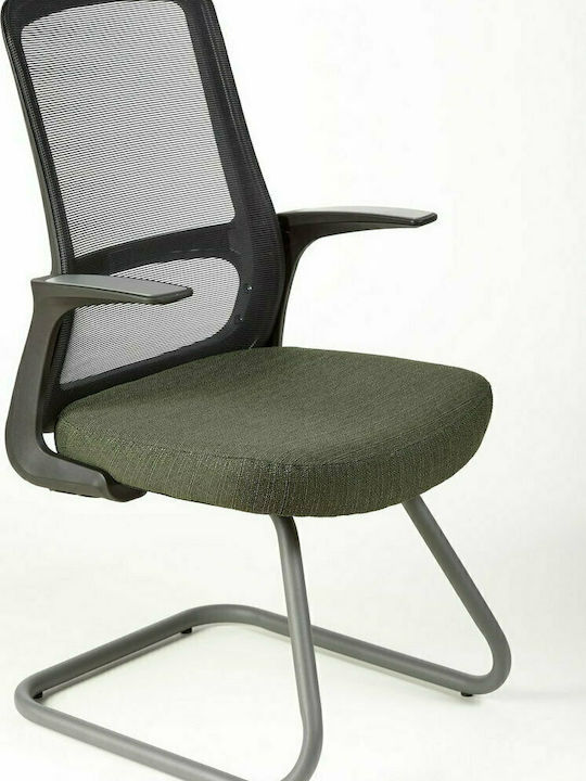 Stuhl C7 mit Armlehnen Green / Black 60x60x100c...