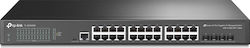 TP-LINK TL-SG3428X Managed L2 Switch with 24 Ethernet Ports and 4 SFP Ports