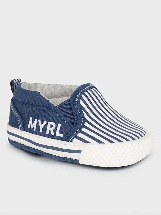 Mayoral Βρεφικά Sneakers Αγκαλιάς Μπλε