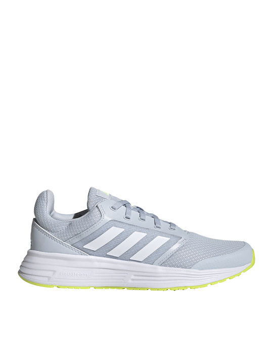 Adidas Galaxy 5 Γυναικεία Αθλητικά Παπούτσια Running Halo Blue / Cloud White / Solar Yellow
