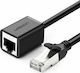 Ugreen F/FTP Cat.6 (Gigabit) Καλώδιο Δικτύου Ethernet 5m Μαύρο