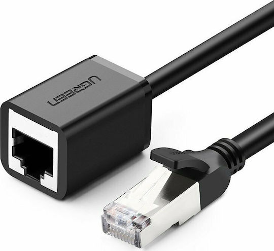 Ugreen F/FTP Cat.6 (Gigabit) Καλώδιο Δικτύου Ethernet 5m Μαύρο