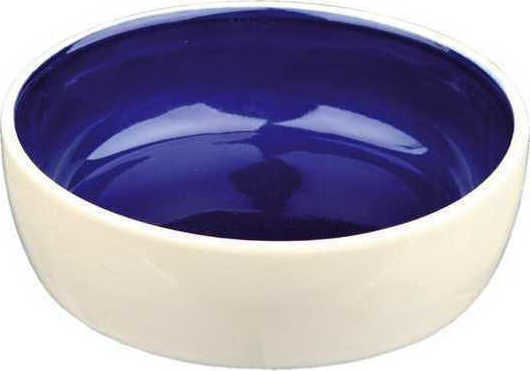 Trixie Ceramic Keramik Schalen Futter & Wasser für Hund & Katze 300ml 12cm in Blau Farbe