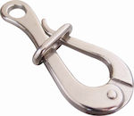 Eval Hook Inox Άγκιστρο Πελεκάνος με Κρίκο 10mm