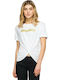 Replay Damen T-shirt Weiß