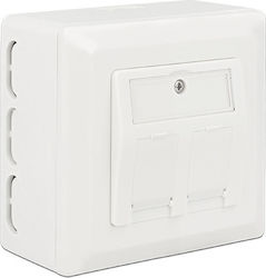 DeLock Back Box for Keystone Installation box Satellite 86128