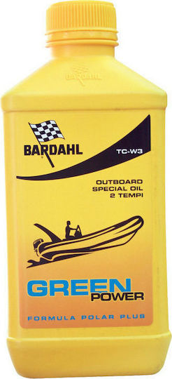 Bardahl Green Power 2T Semi-Synthetic Boat Lubricant Semi-Synthetic Oil for Two-Stroke Engines 1lt 1lt