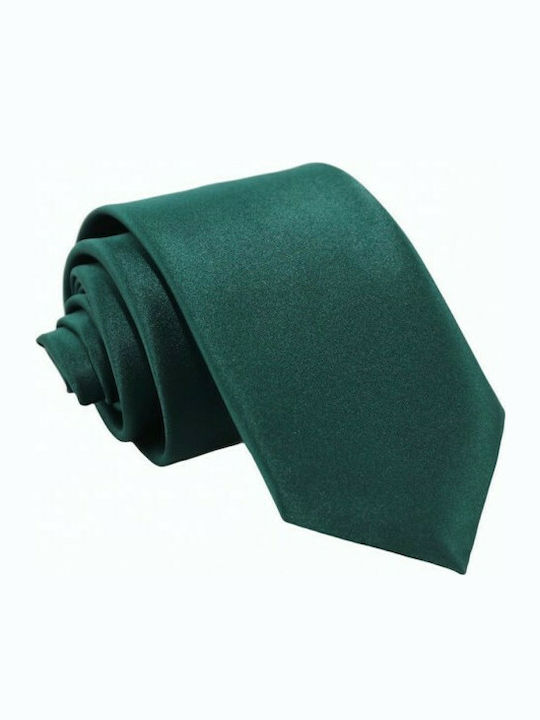 Tie Cypress green Solid colour 6 /7.5/8 cm