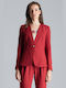 Figl M678 Women's Waisted Blazer Red 135771