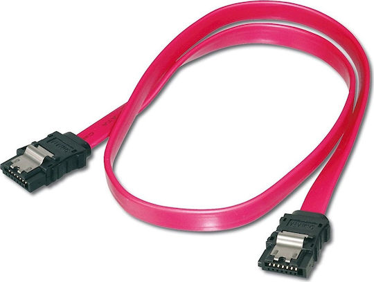 Equip 7-Pin SATA III - 7-Pin SATA III Cable 50cm Κόκκινο (111900)