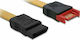 DeLock 7-Pin SATA III - 7-Pin SATA III Cable 50cm Κίτρινο (82854)