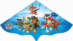 Gunther Folding Kite Paw Patrol Plastic with Twine & Storage Bag 63x115cm