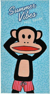 Paul Frank Prosoape de plajă pentru copii Albastru 140x70cm 524750