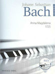 Nakas J.S. Bach - Anna Magdalena 1725 Παρτιτούρα για Πιάνο + CD