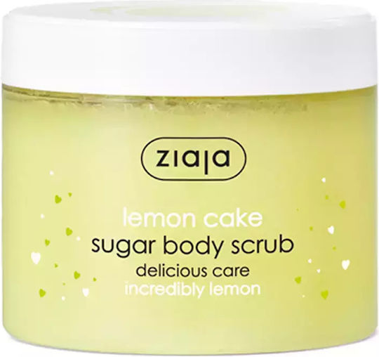 Ziaja Lemon Cake Sugar Scrub Body 300ml