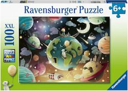 Kids Puzzle Πλανήτης for 6++ Years 100pcs Ravensburger