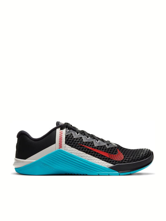Nike Metcon 6 Ανδρικά Αθλητικά Παπούτσια για Προπόνηση & Γυμναστήριο Πολύχρωμα