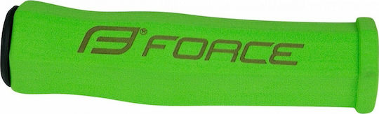 Force Foam Hard MTB 38282 Bicycle Handlebar Grips σε Green Χρώμα