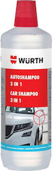 Wurth Shampoo Reinigung für Körper Car Shampoo 3 in 1 1l 0893012002
