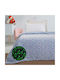 Palamaiki Kids Fleece Blanket Bubble 160x220cm Glow-in-the-Dark Light Blue