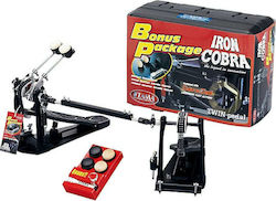 Tama Doppeltes Bass Drum Pedal mit Riemenantrieb Iron Cobra 900