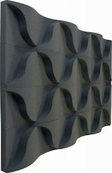 Auralex Audiotile Shockwave Schallabsorptionsecken (96Stück) in Design Welle in Gray Farbe