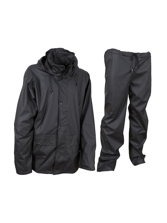 Cofra Rainfall Waterproof and Windproof Work Suit Navy Blue