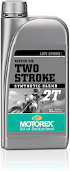 Motorex Low Smoke 2T Ημισυνθετικό Λάδι Μοτοσυκλέτας για Δίχρονους Κινητήρες 1lt