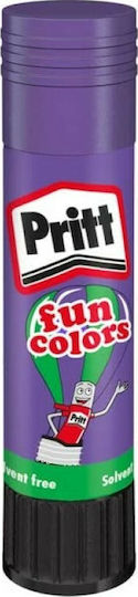 Pritt Κόλλα Stick Fun Colors Purple για Χαρτί 10gr Χωρίς Διαλύτες