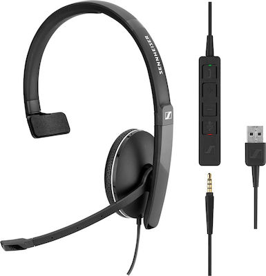 Sennheiser SC 135 On Ear Multimedia Ακουστικά με μικροφωνο και σύνδεση USB-A