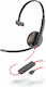 Poly Blackwire 3210 USB-C On Ear Multimedia Ακουστικά με μικρόφωνο
