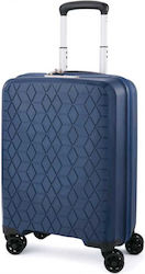 Verage GM18106W Cabin Travel Suitcase Hard Blue with 4 Wheels Height 53cm.