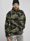 Brandit BD5021 Ανδρική Ζακέτα Fleece με Φερμουάρ Dark Camo