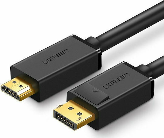Ugreen Cable DisplayPort male - HDMI male 1.5m Black (10239)