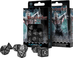 Q Workshop Bloodsucker Dice Dice Set Black & Si...