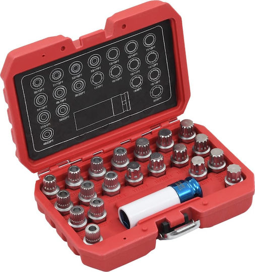 vidaXL Car Wheel Tools Set 21 Pieces for Bmw
