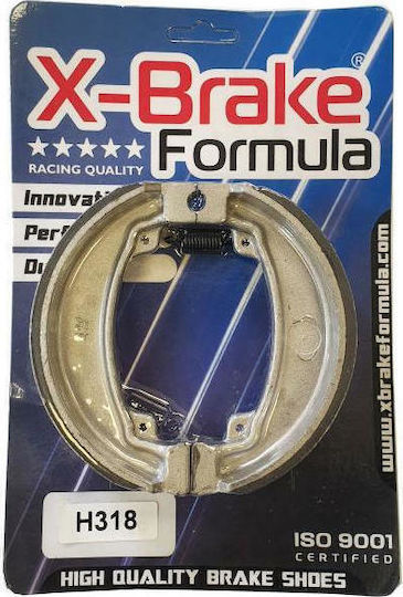 X-Brake Σιαγώνες Φρένου Πίσω Σιαγώνες H318 Press-Cub / CM200T για Kymco Agility / People