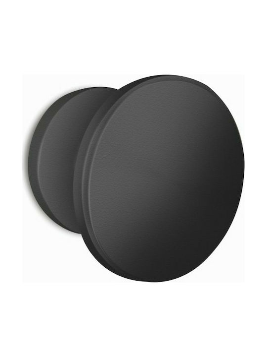 Convex Knob Front Door 1069Ρ Black