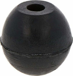 Gewa Floor Protector End Pin Rubber Bodenschutz in Schwarz Farbe Rund